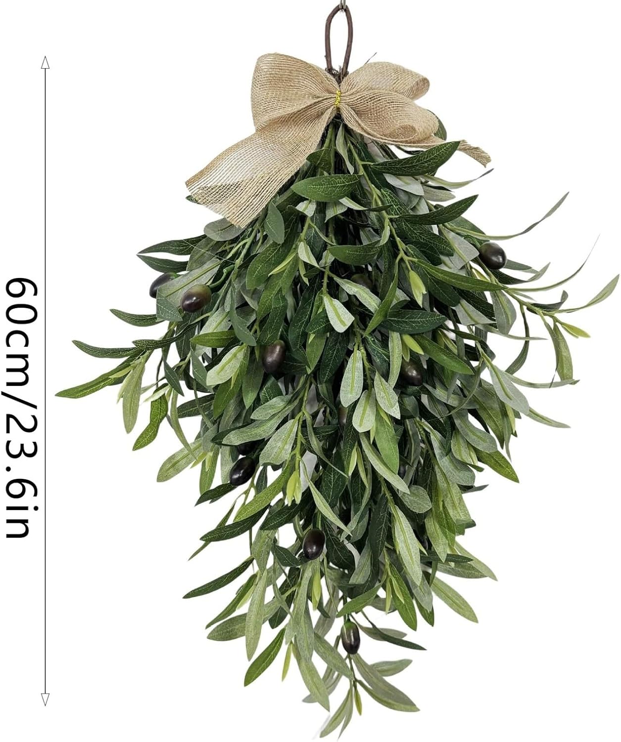 Olive Wreath Pendant for Front Door and Home Decor