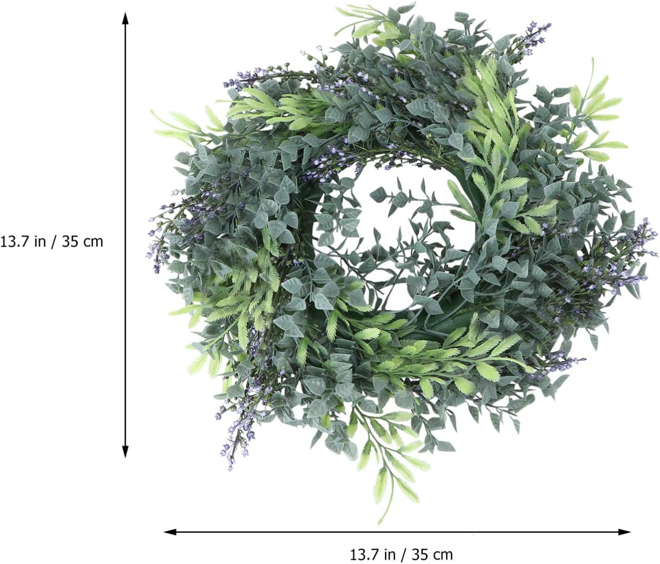 DOITOOL Eucalyptus Wreath for Front Door Decor