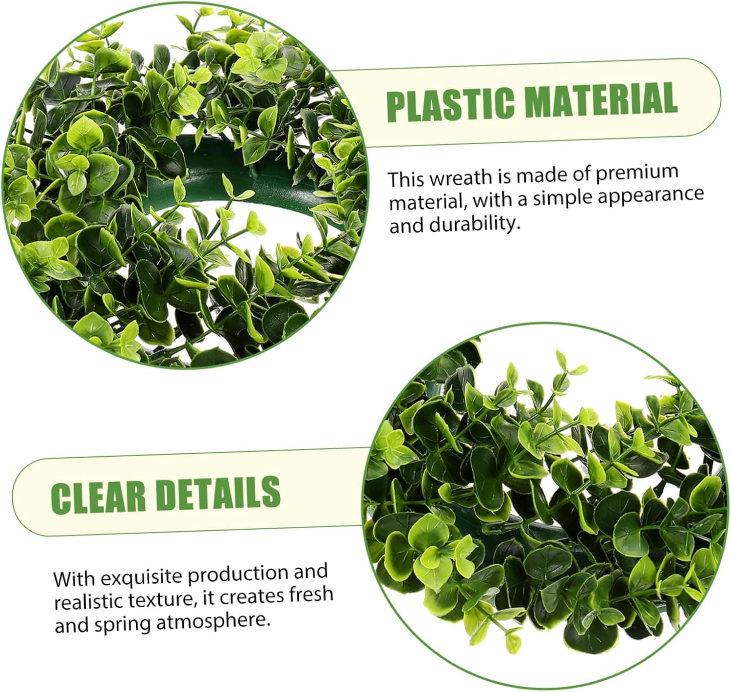 Eucalyptus Wreath for Home Decor and Porch Fall Decoration