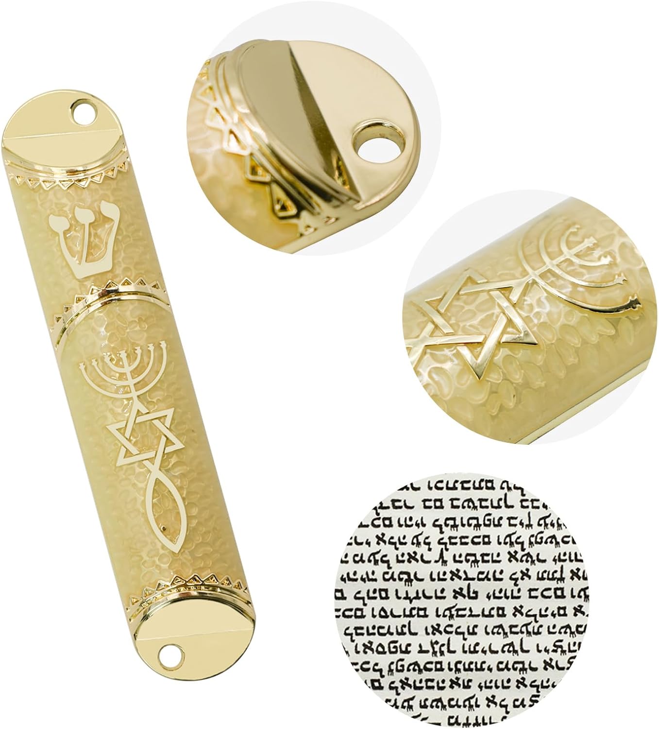 MrMrKura Mezuzah with Scroll for Door Frame