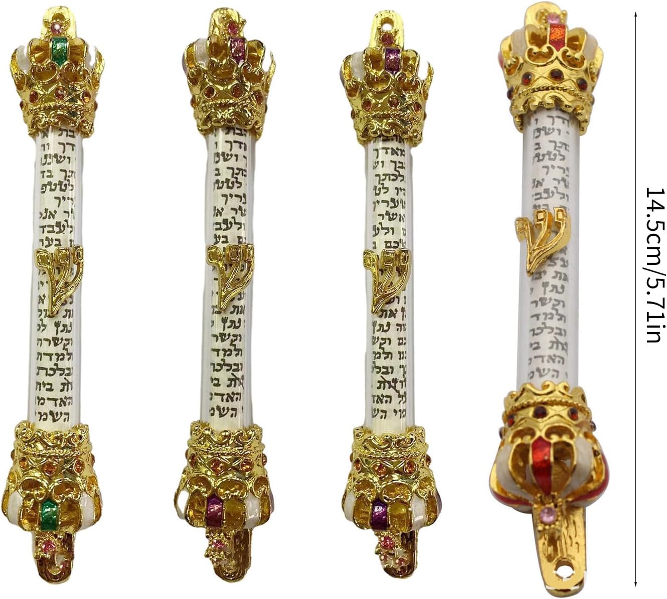1PC Religious Holy Scroll Retro Door Mezuzah Decor Hanger
