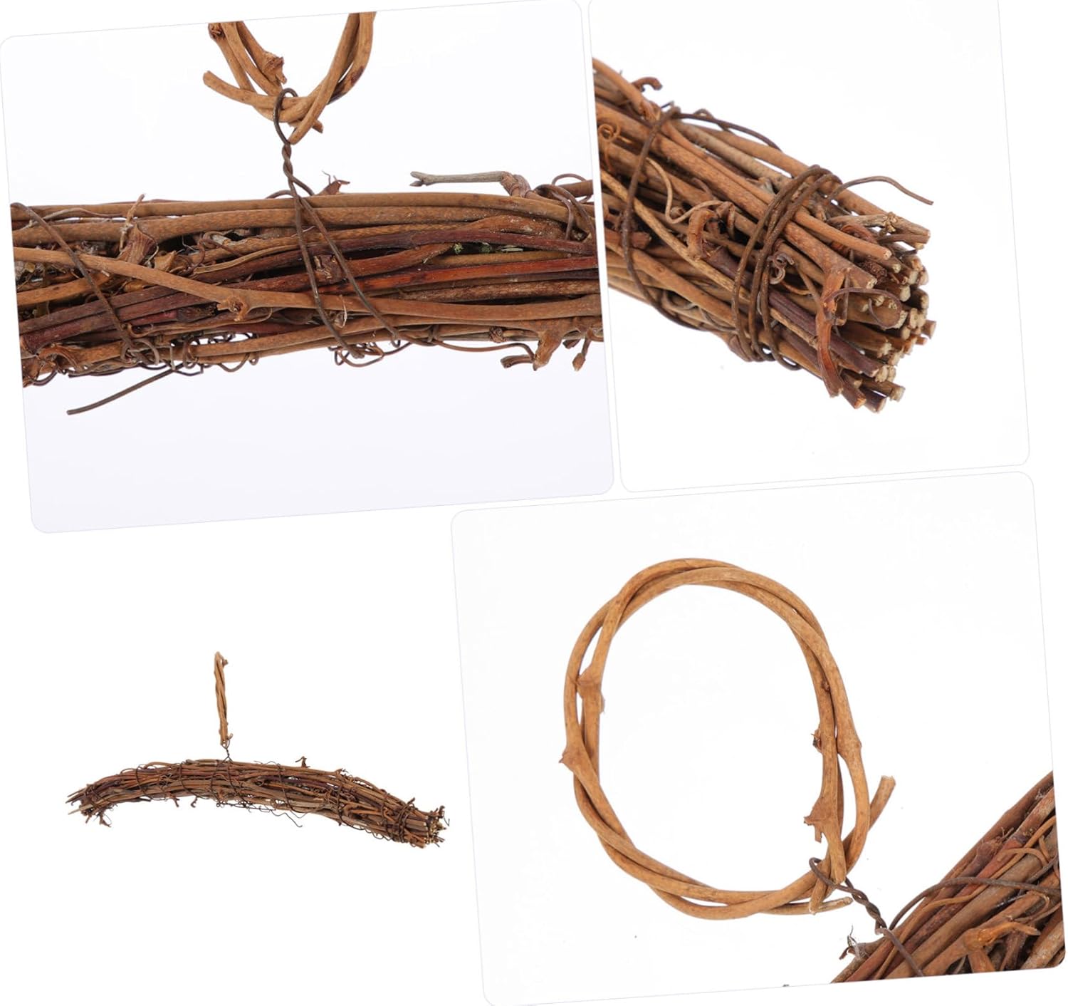 DIY Rattan Wreath Hanger for Fall Decor