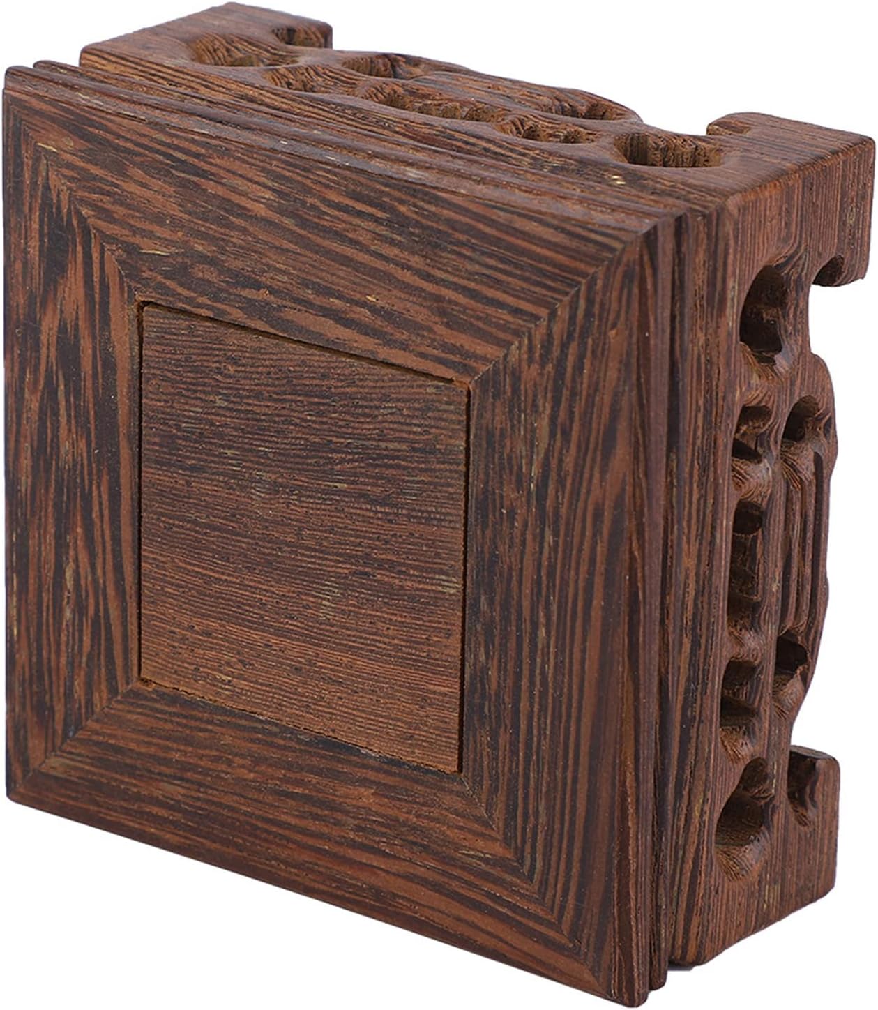Hapivida Wood Display Stand for Teapot and Vase