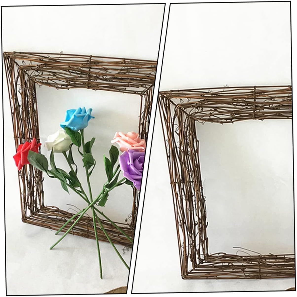 Eco-Friendly Rustic Grapevine Wreath Base Hanger