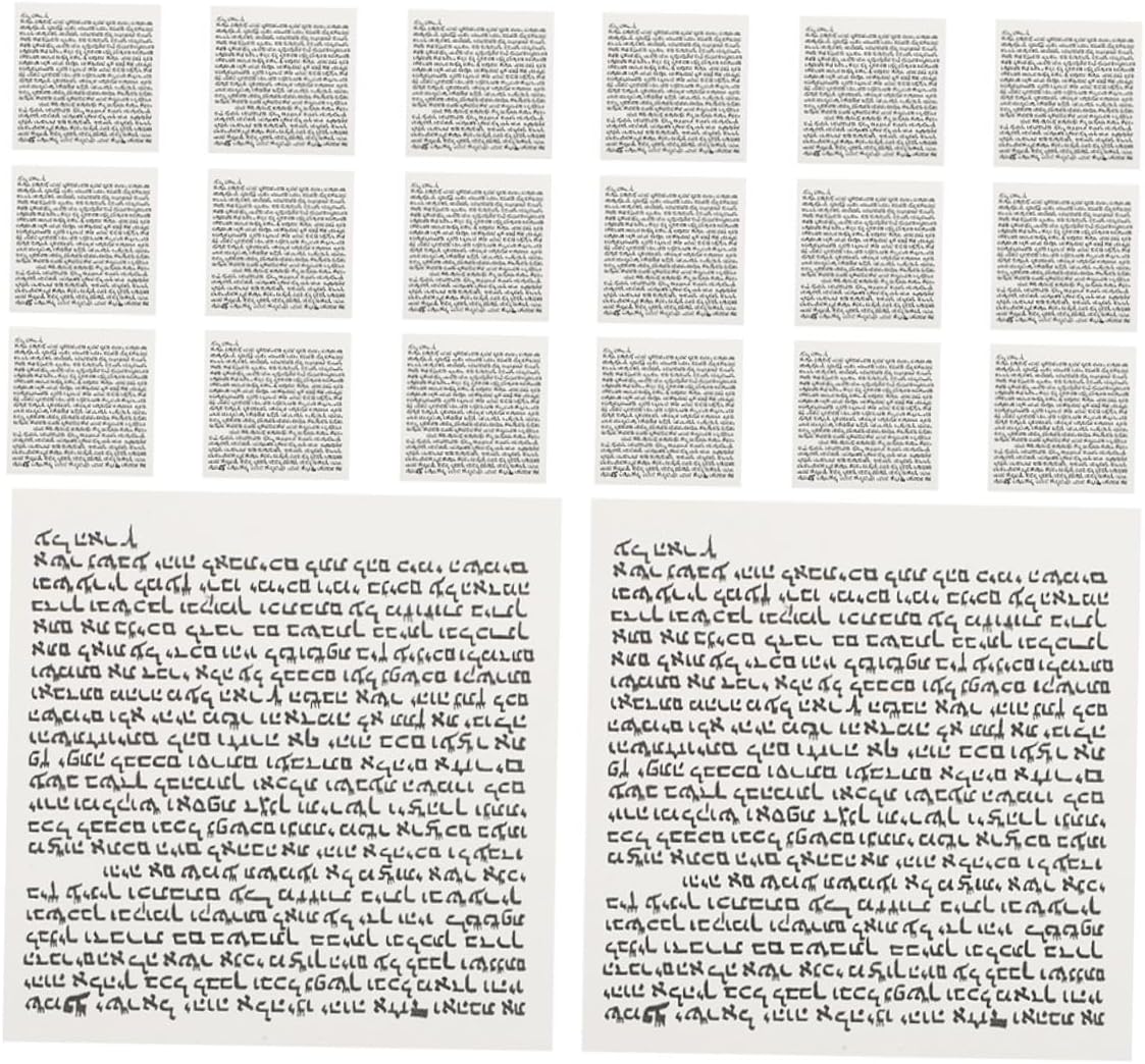 100pcs Jewish Door Blessing Mezuzah Weatherproof Decor for Home Wall