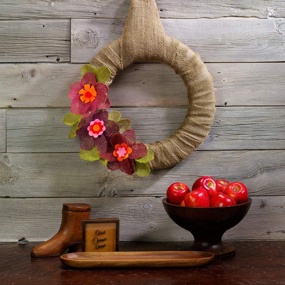FloraCraft CraftFM Wreath 2x177 Inches White