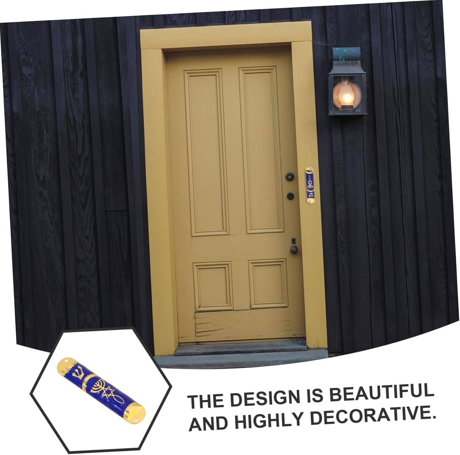 Zerodeko Front Door Religious Mezuzah Decor