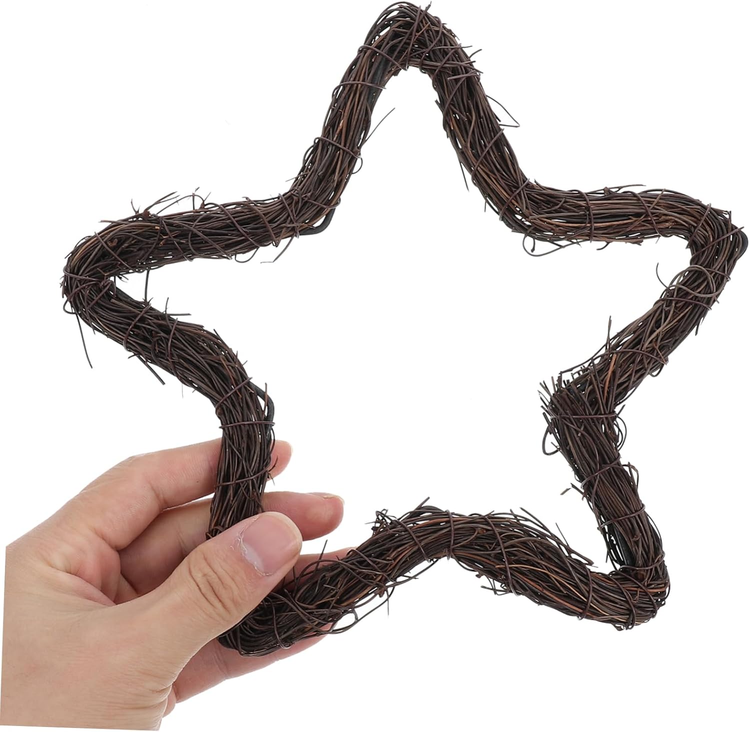 2pcs Star Shaped Wreath Frame for Holiday and Wedding Decor