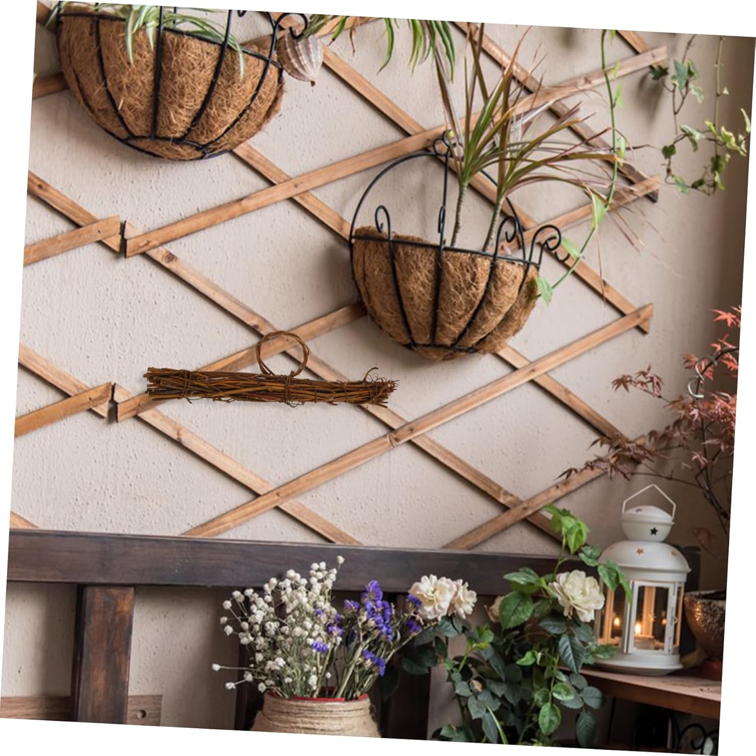 Rattan Wreath Frame for Home and Garden Decor