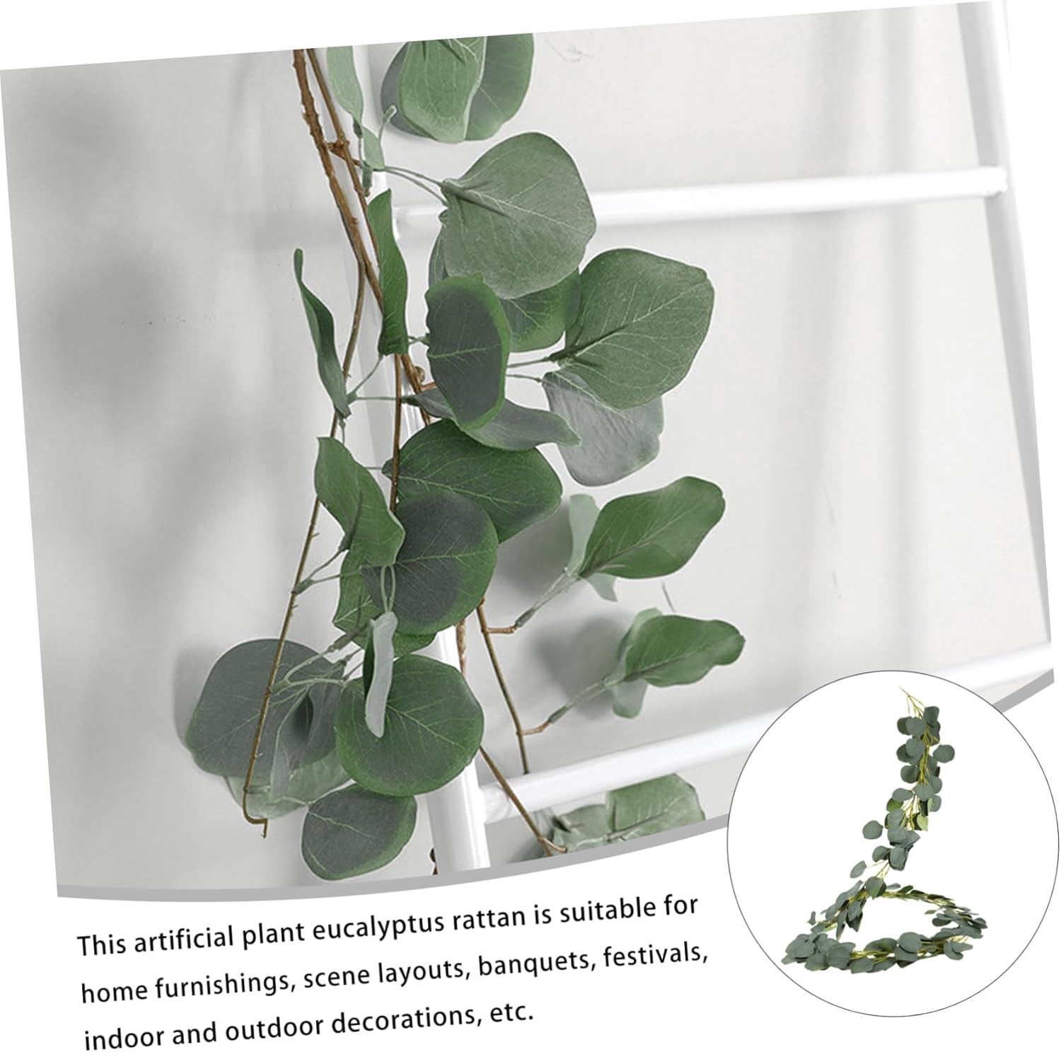 Eucalyptus Hanging Wreath for Home Decor