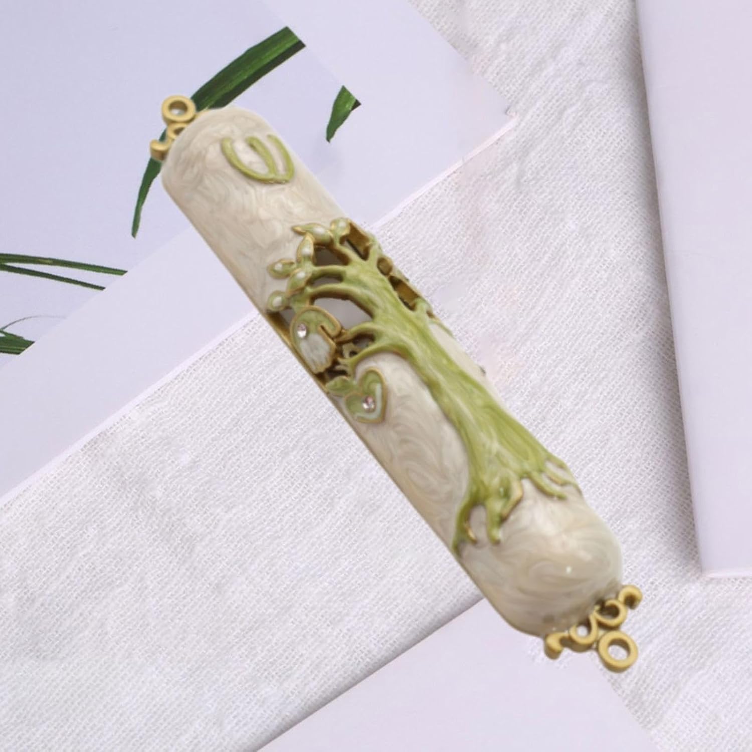 Handcrafted Jewish Mezuzah Case Door Decor Cover
