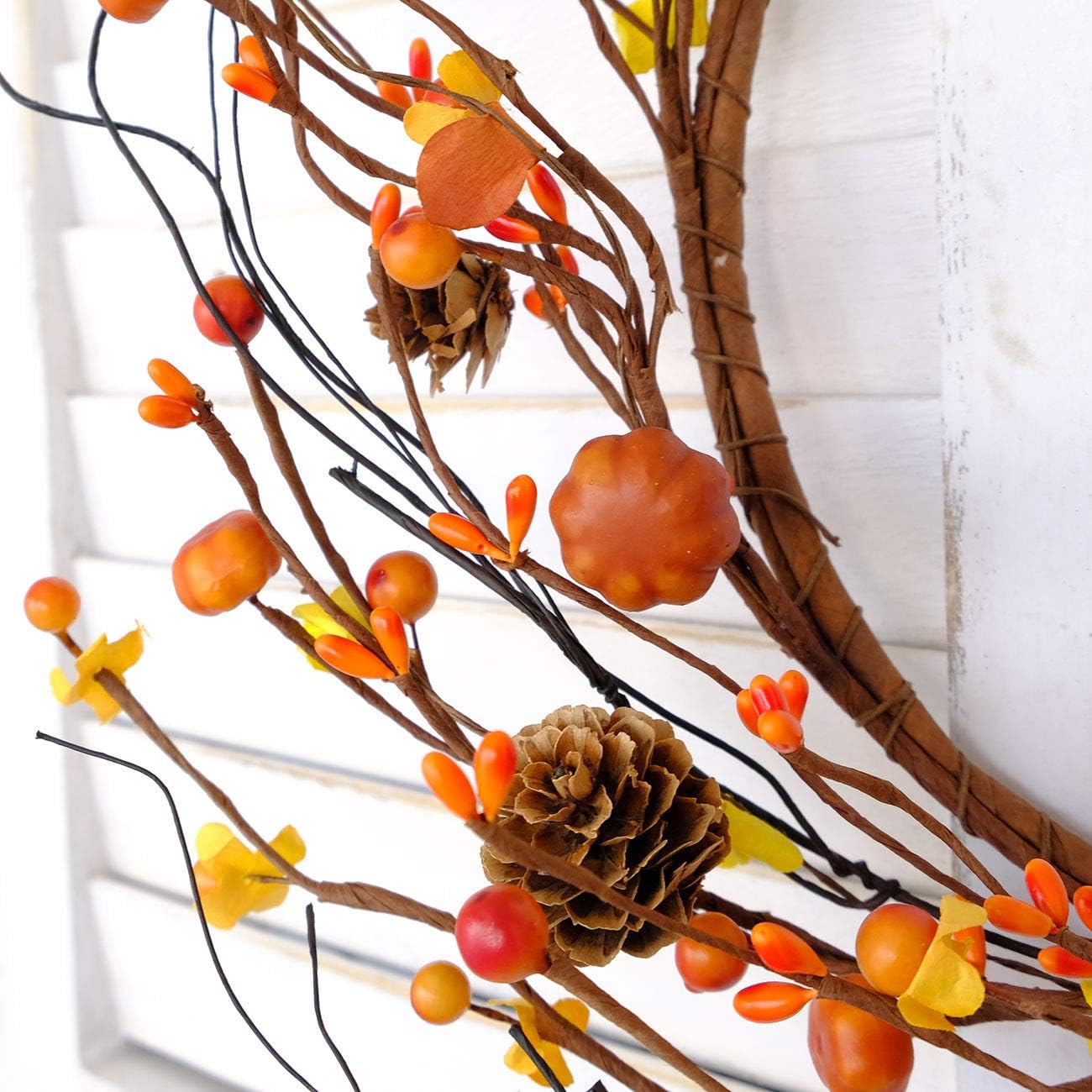 Bibelot 12 Inch Autumn Wreath Decor