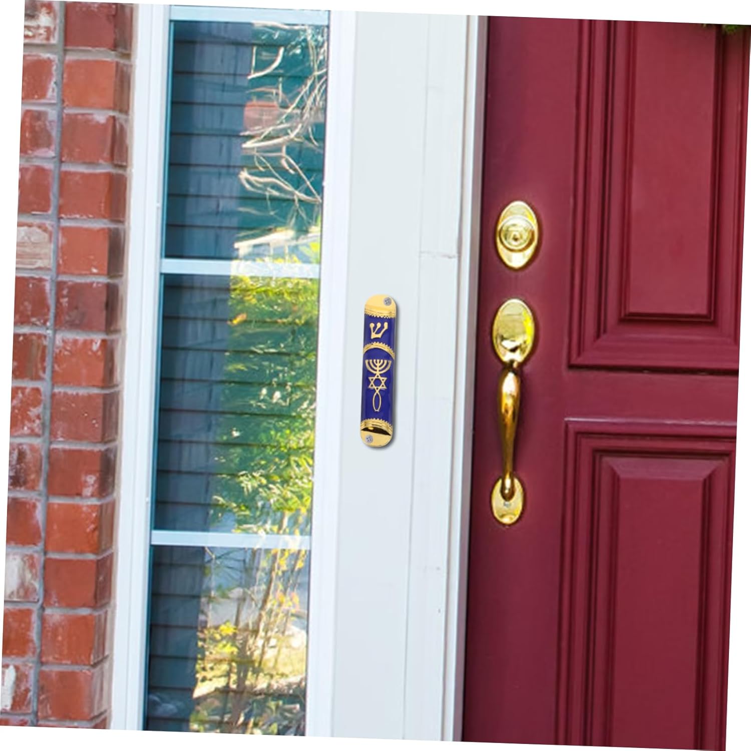 Zerodeko Front Door Religious Mezuzah Decor