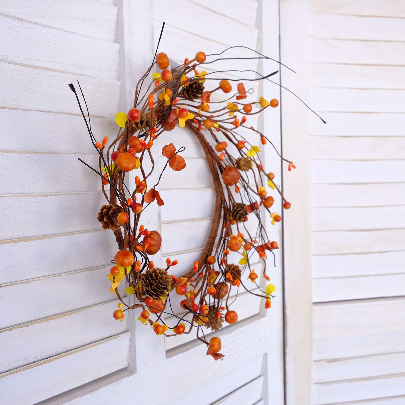 Bibelot 12 Inch Autumn Wreath Decor