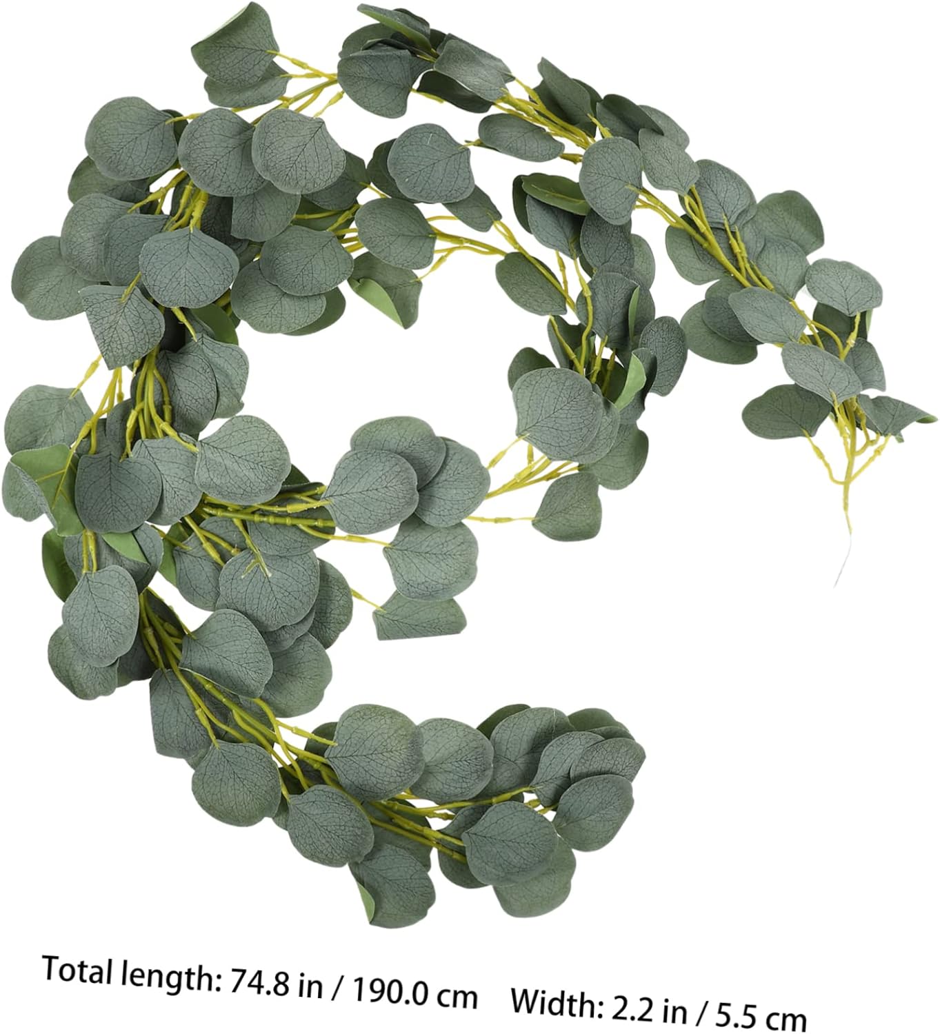 Stylish Emulated Green Wreath for Home Wedding Door Decor