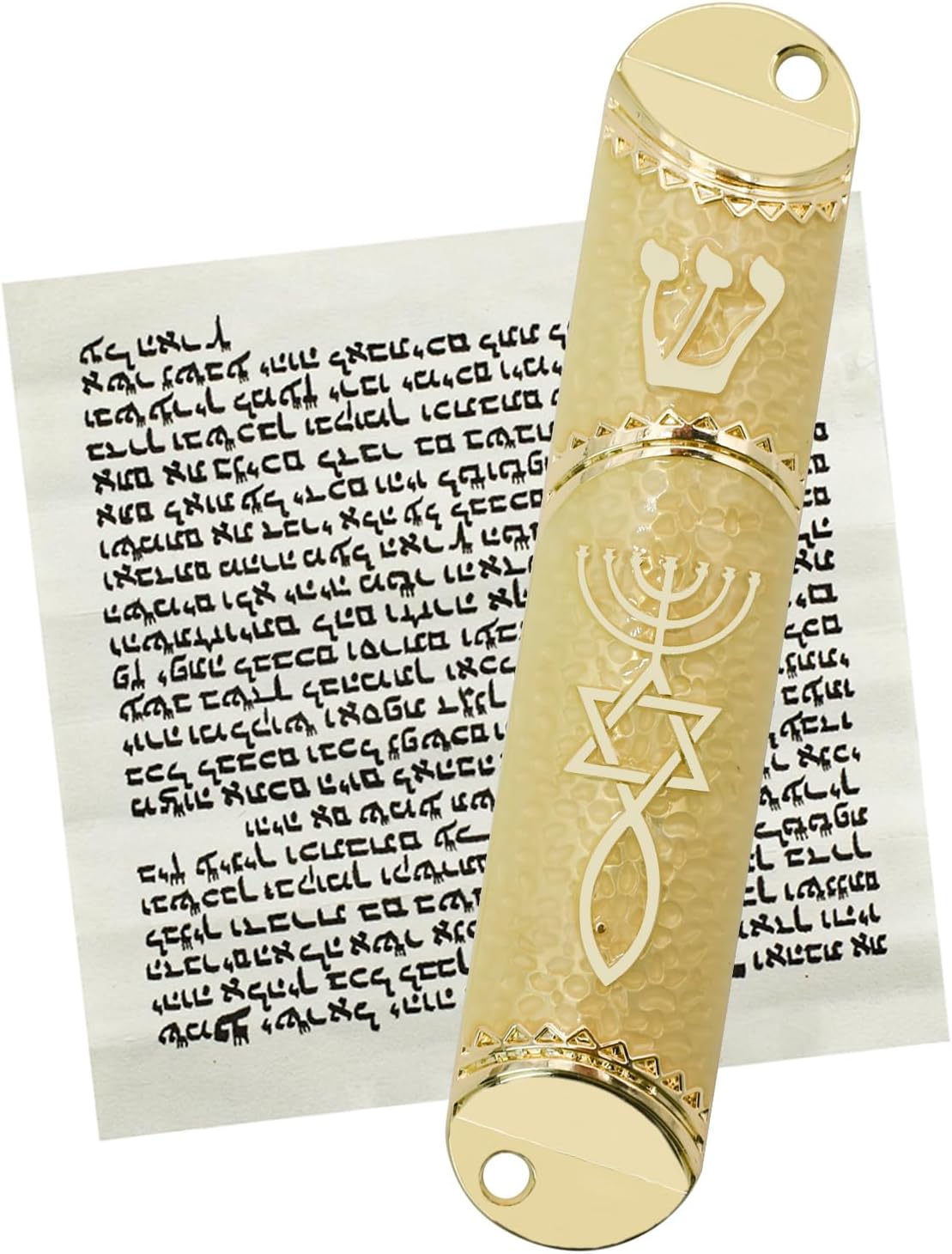 MrMrKura Mezuzah with Scroll for Door Frame