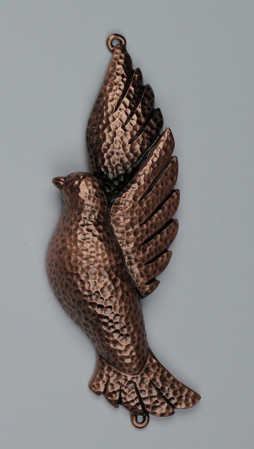 The Dove of Peace Mezuzah in Copper
