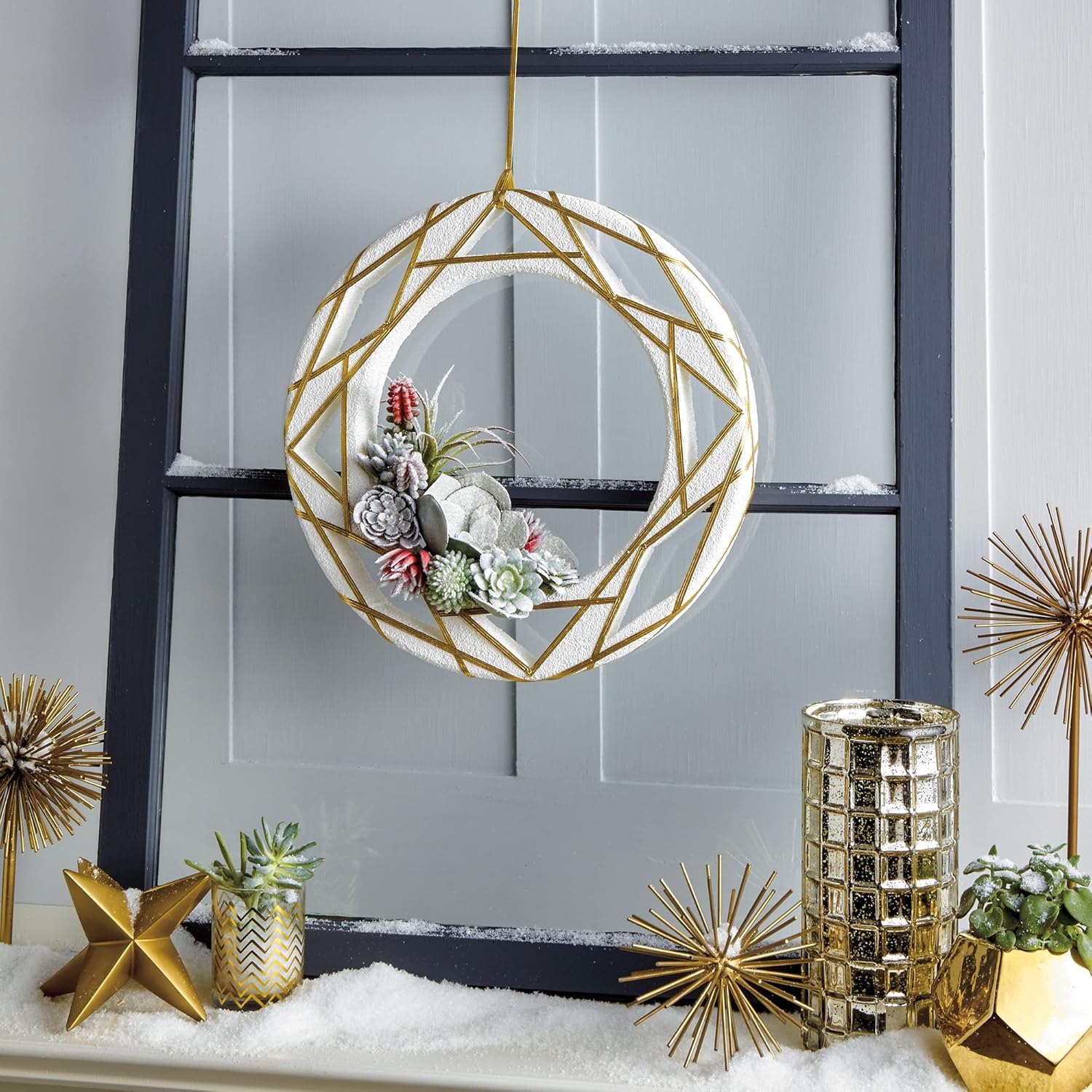 FloraCraft CraftFom Wreath White 125x118