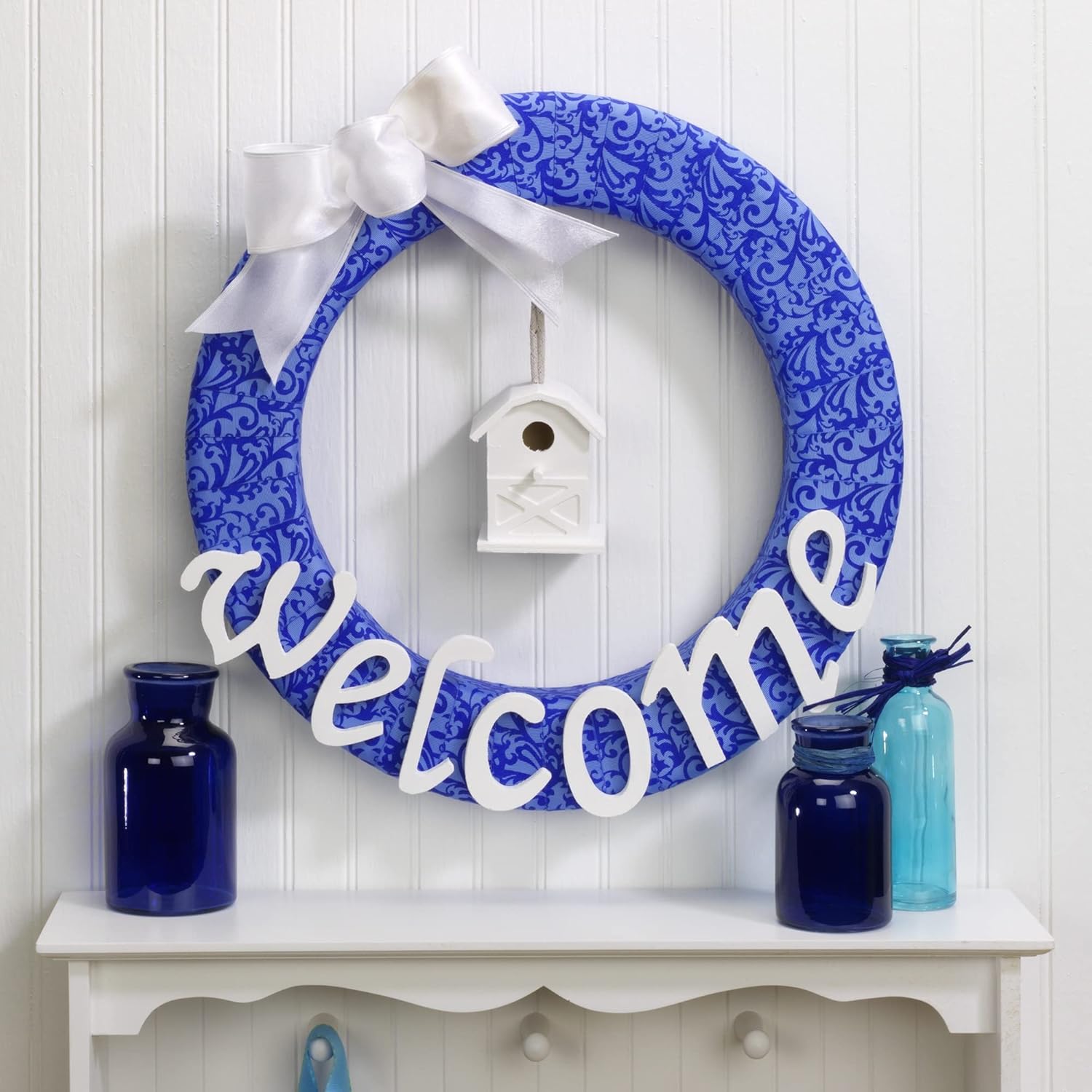 FloraCraft CraftFom Wreath White 125x118