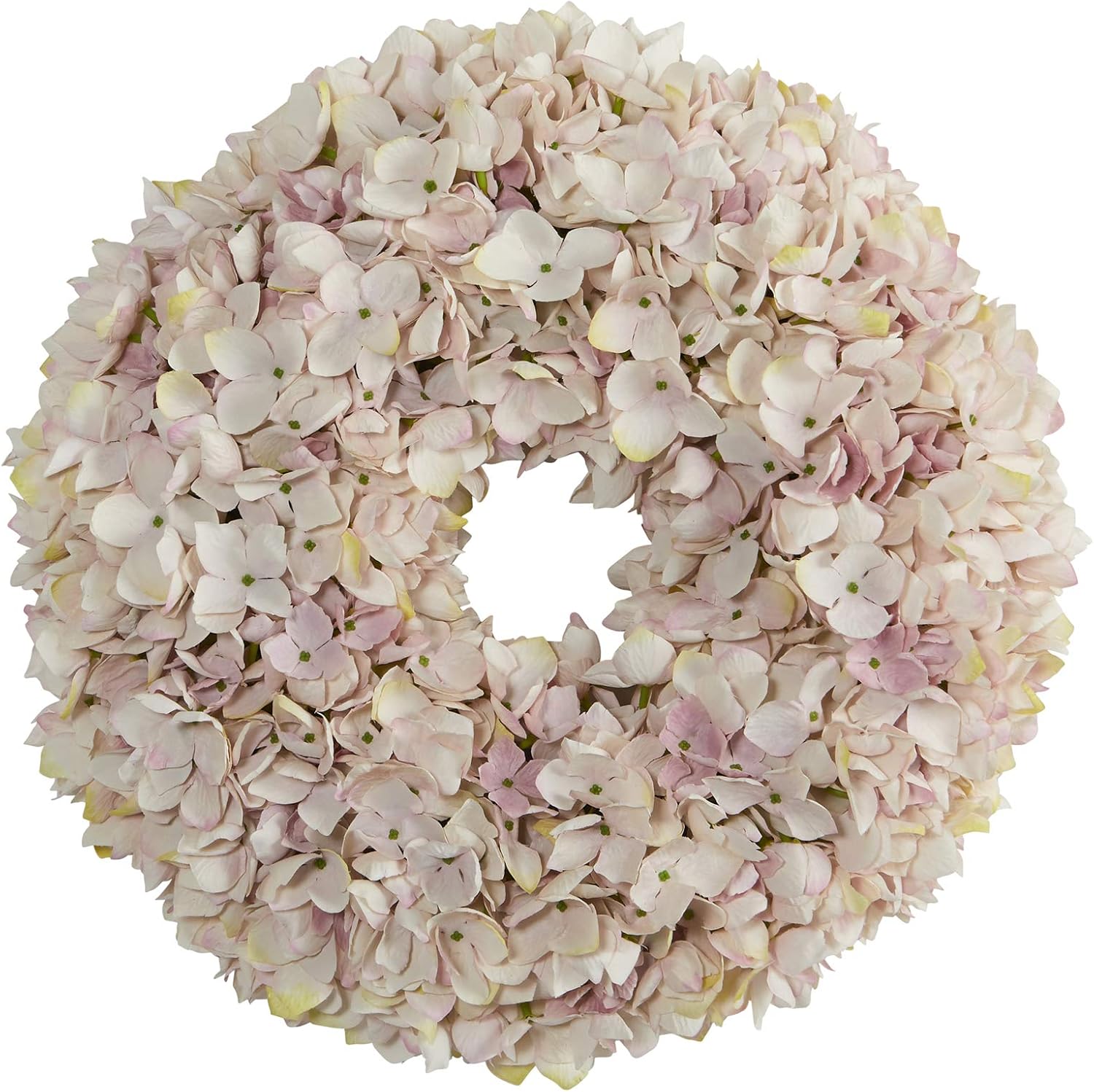 Nearly Natural 16-Inch Hydrangea Wreath