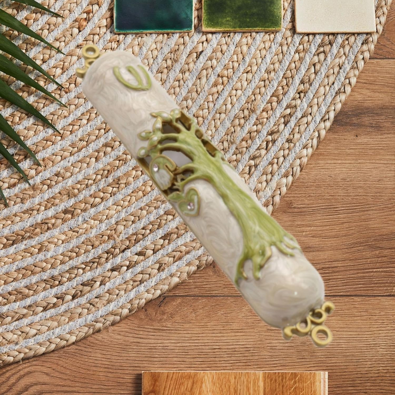 Handcrafted Jewish Mezuzah Case Door Decor Cover