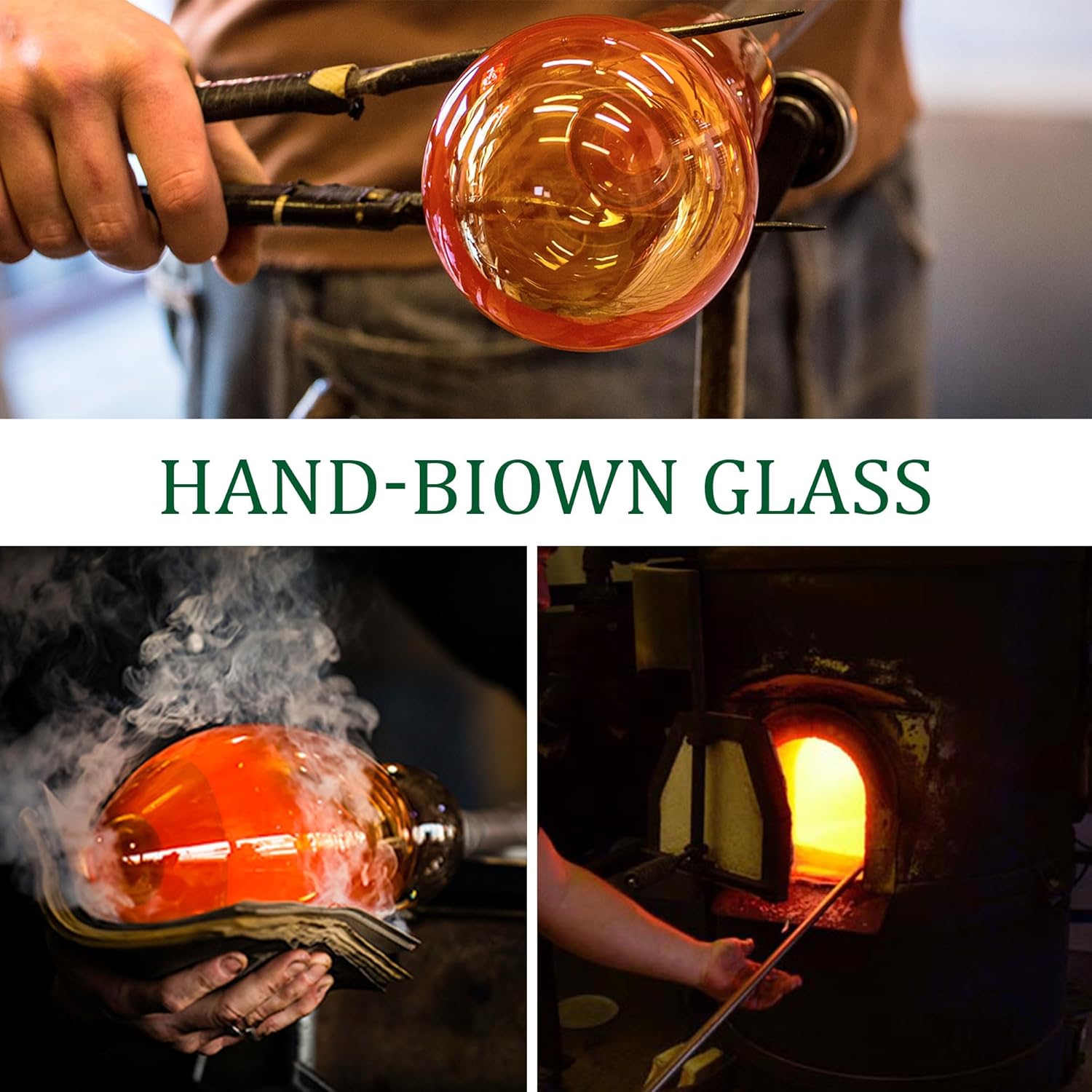 Hand Blown Glass Gazing Balls for Garden and Christmas Decoration