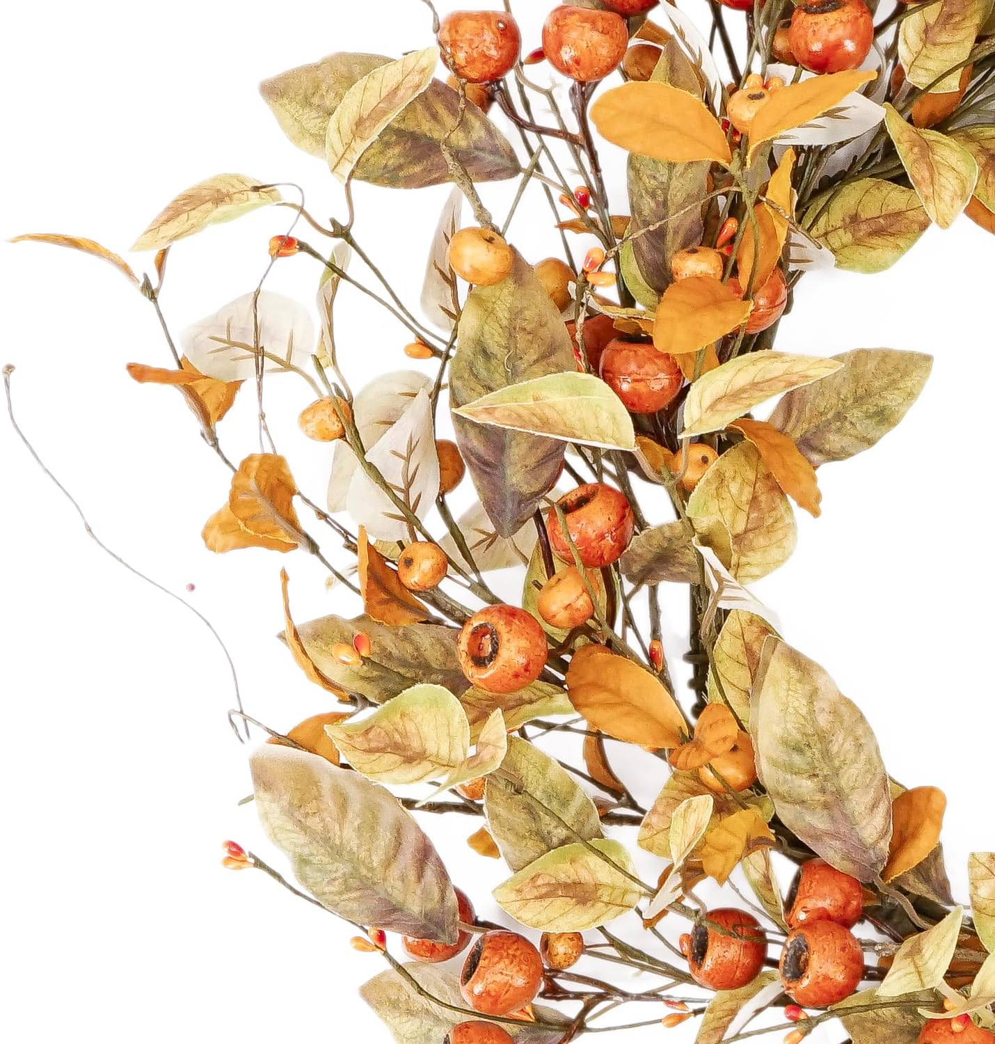 YNYLCHMX 18 Fall Wreath for Front Door