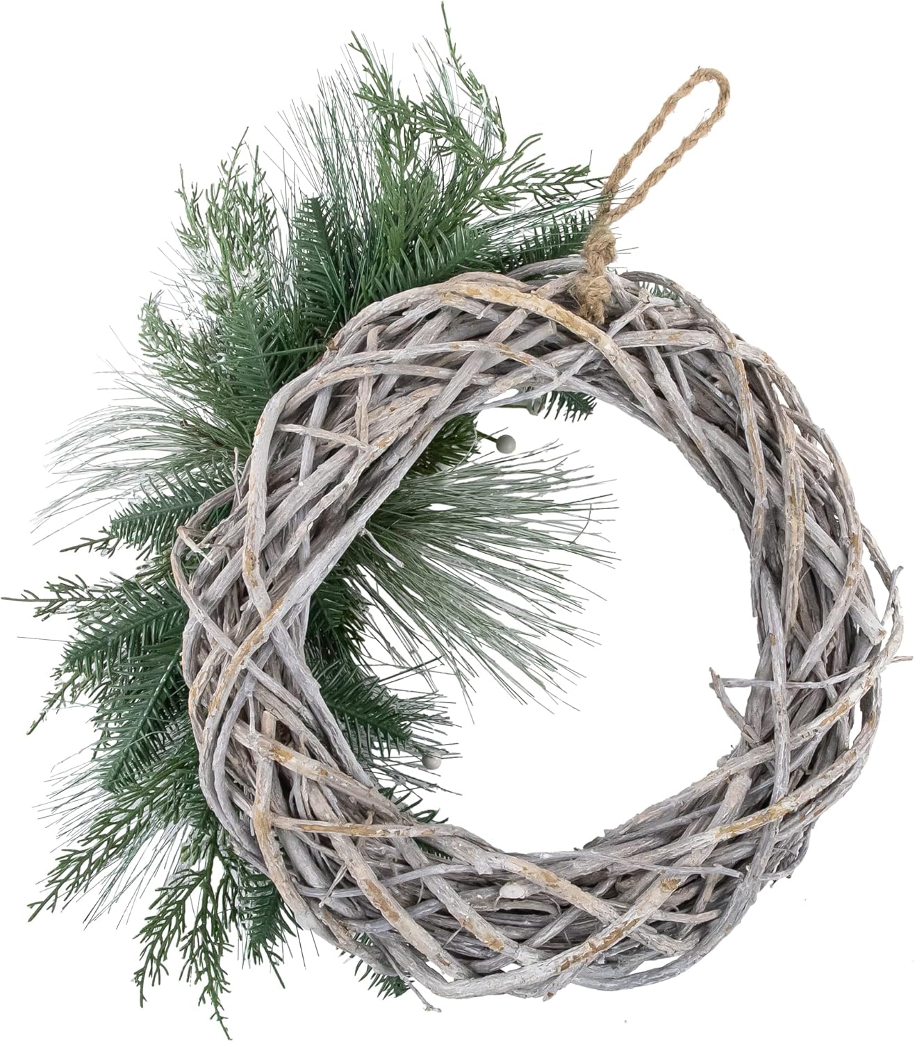 Northlight Frosted Christmas Wreath 15 Inch