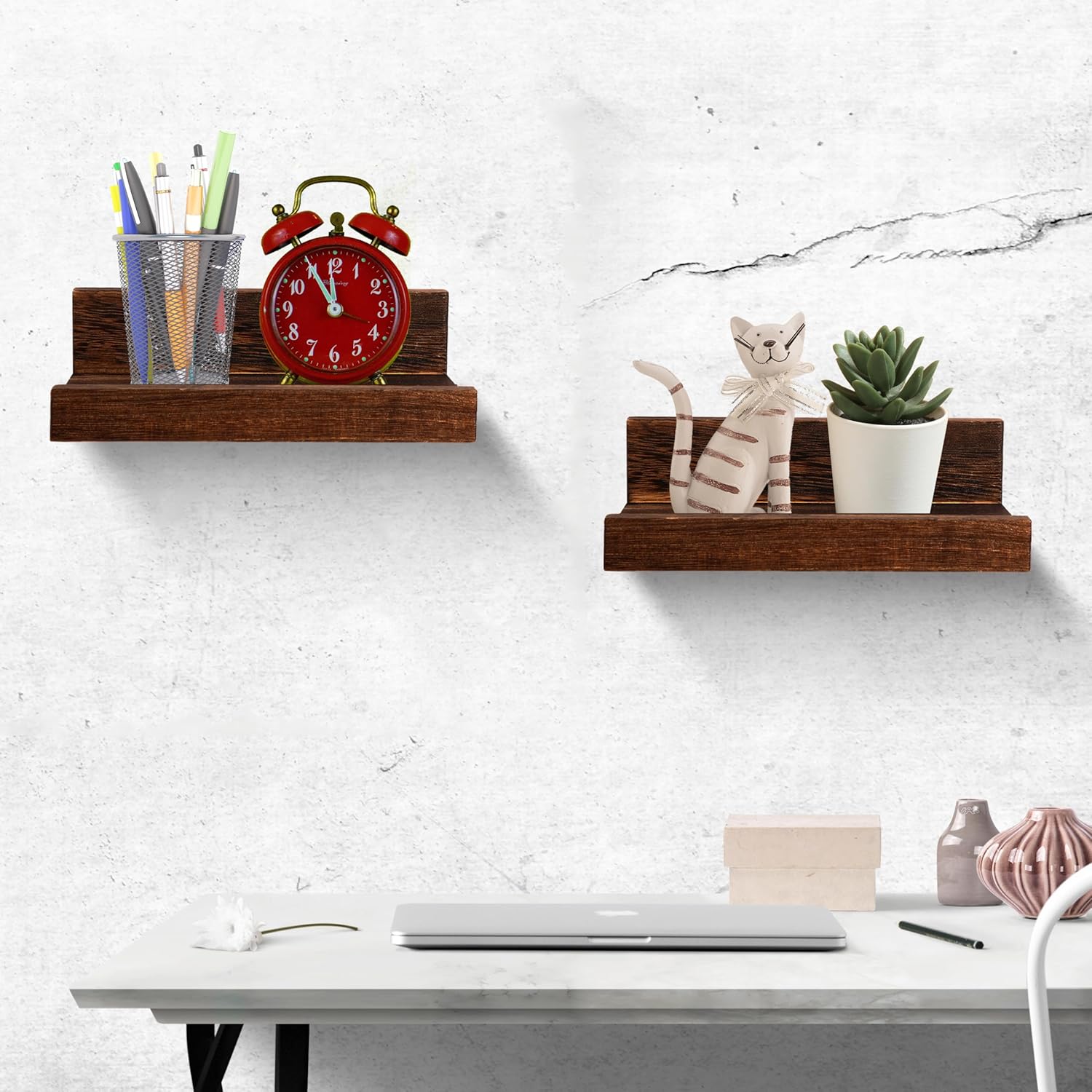 Z Metnal Mini Floating Shelves 2 Pack