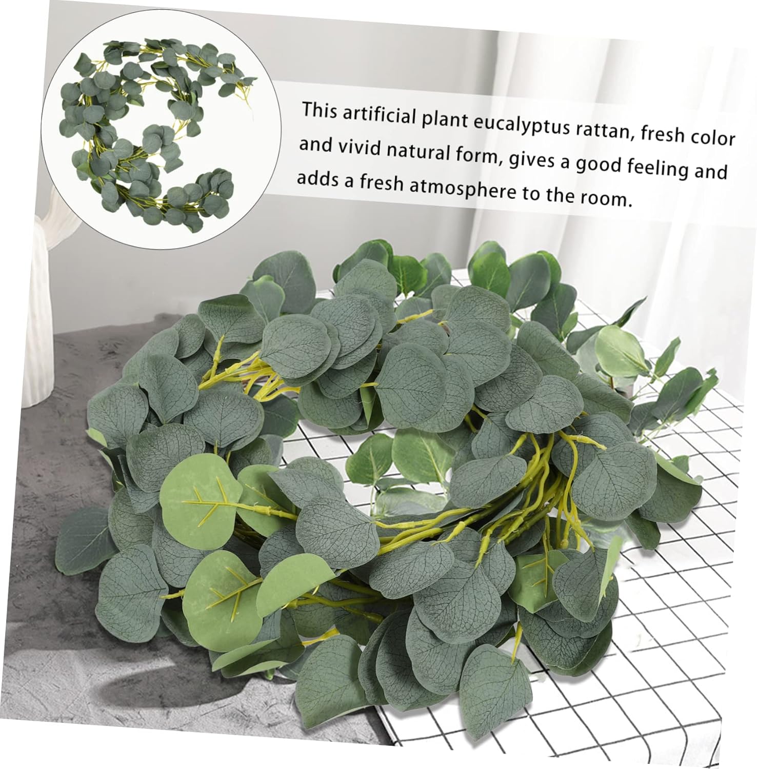 Eucalyptus Hanging Wreath for Home Decor