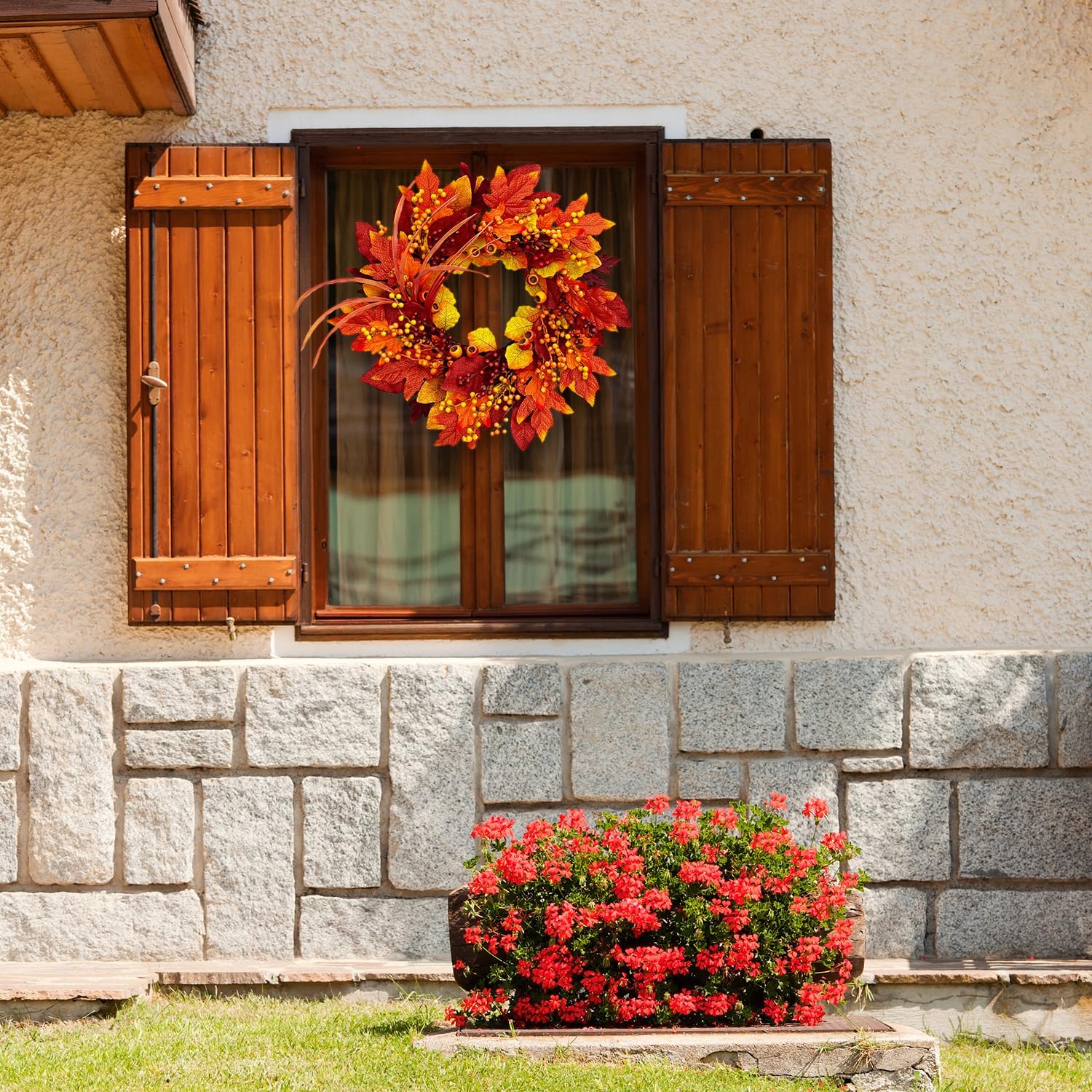 Fall Wreaths for Front Door Autumn Decor